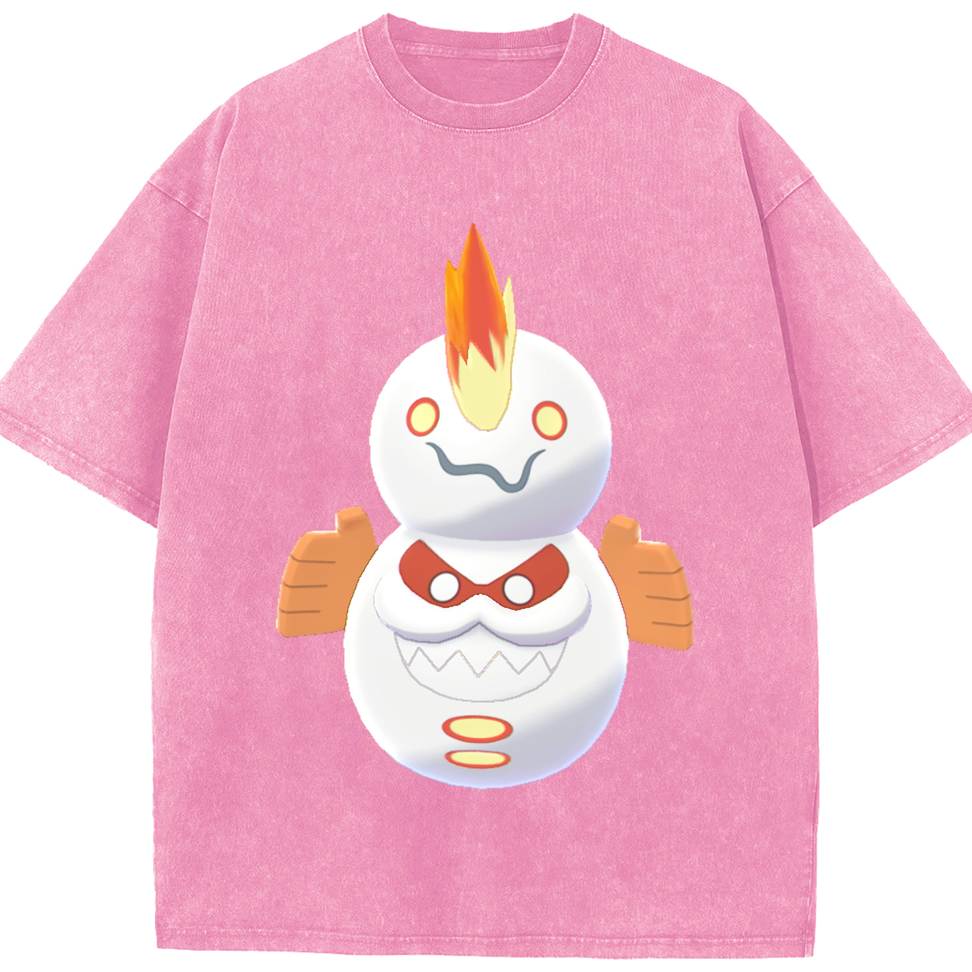 （画像用） ポケットモンスター Pokémon 綿100% ヴィンテージ風 半袖Tシャツ（フロントプリント）
